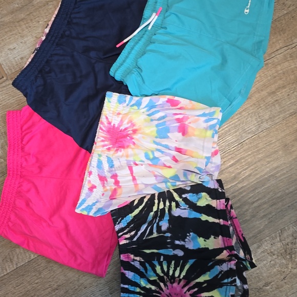 Wonder Nation, Champion, justice Other - Girls Sz 7-8 Shorts Top Bundle NEW